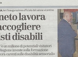 Il Veneto lavora per accogliere i turisti disabili
